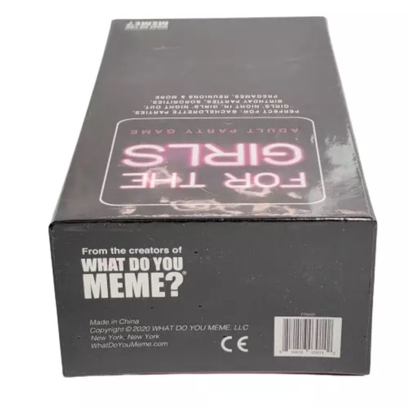 For The Girls Adult Party Card Game Great For bachelorette Pty. WHAT DO YOU MEME - Picture 5 of 7